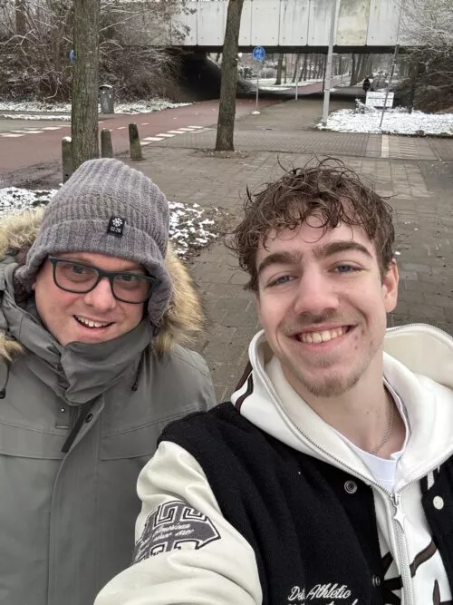 Merlijn & Raymond maatjes uit Amsterdam Zuid-Oost