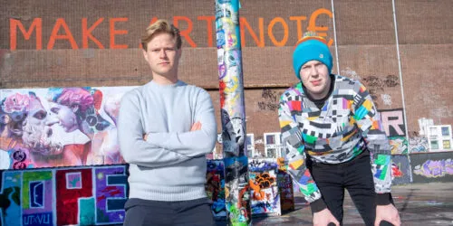 Raf en Elliot, maatjes uit Amsterdam noord tegen eenzaamheid