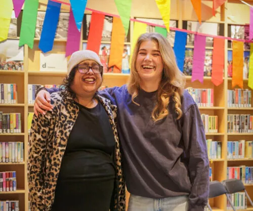 Maatjes Oesha en Anniek uit Amsterdam West