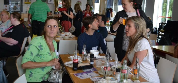 Prokkellunch met gemeente ambtenaren Amsterdam