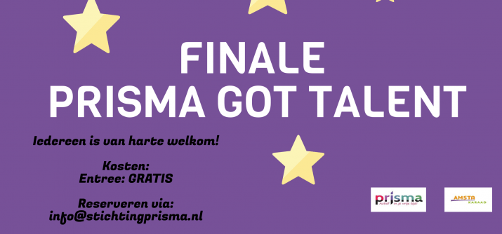 Finale van Prisma Got Talent zaterdag 9 juni