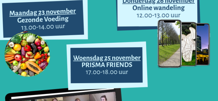 Weer lekker online actief met Prisma!