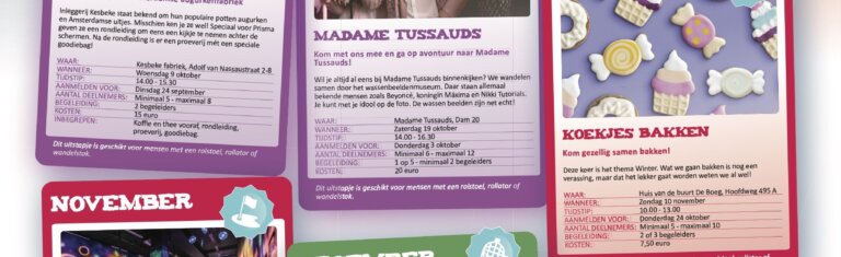 Prisma Uitstapjes voorjaar 2025 GA JE MEE?