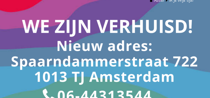 We zijn verhuisd!