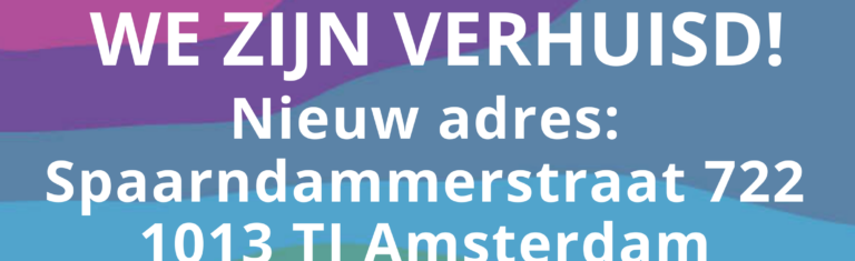 We zijn verhuisd!